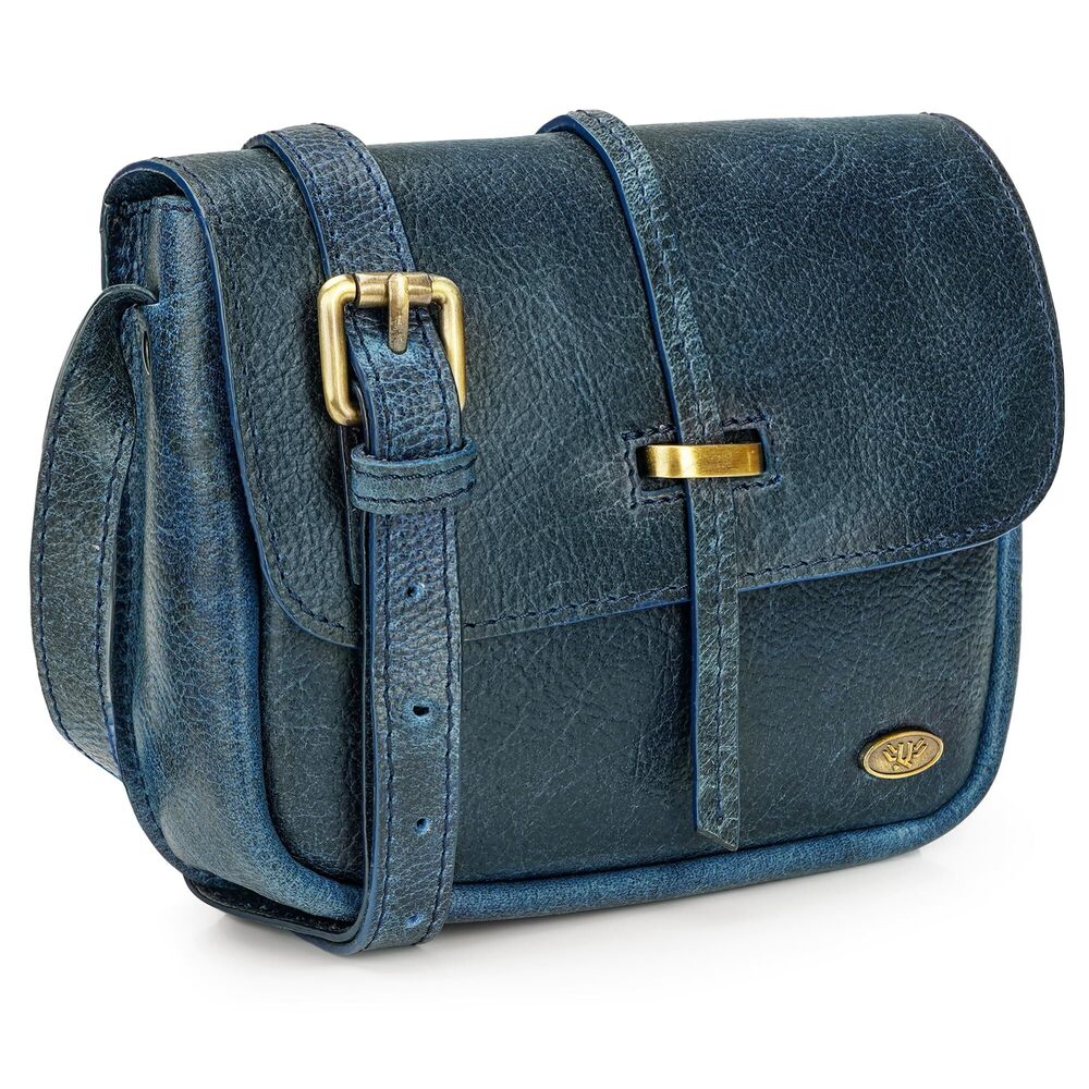 7651 Leather Crossbody Bags , Handmade Cross Shoulder Purses , Adjustable